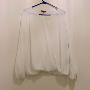 Vince Camuto white top. NEW WITH TAGS!
